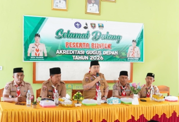 Kwartir Cabang Gerakan Pramuka Pesisir Barat Dorong Peningkatan Profesionalisme
