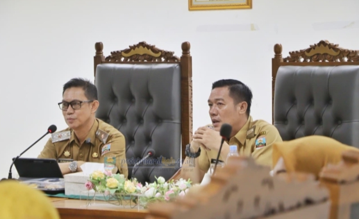 Bapperida Ekspos Kegiatan dan Penyampaian Laporan Dihadapan Bupati