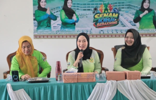 Dian Hardiyanti Dedi: Senam Krui Bebakhong Merupakan Senam Baru