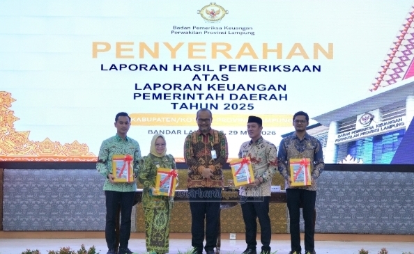 Kabupaten Pesisir Barat Kembali Meraih  Opini WTP dari BPK Atas LKPD Tahun Anggaran 2025