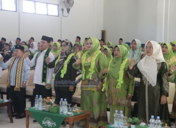 Wakil Bupati Pesisir Barat Hadiri Pelantikan PC NU 