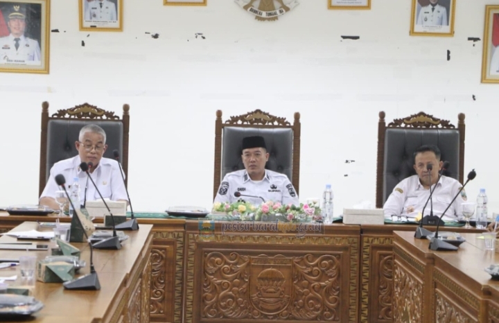 Raih WTP yang Ke-7, Bupati Dedi Irawan Berikan Apresiasi Kepada Seluruh Jajaran Pemkab Pesibar