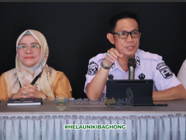 Wakili Bupati, Kepala Bapperida Pesisir Barat Buka Penguatan Sektor Pendidikan