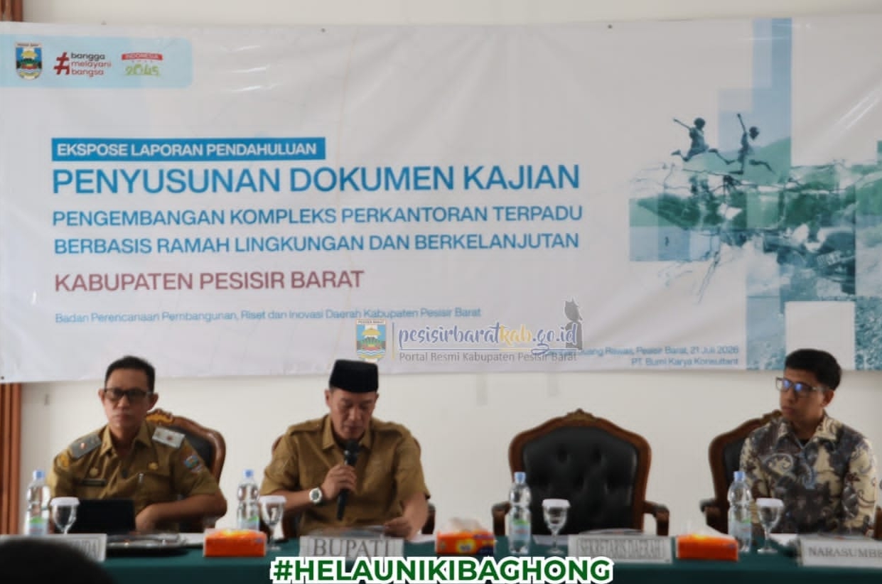 Pemkab Pesisir Barat Tunjukkan Komitmen dalam Pembangunan yang Berkelanjutan