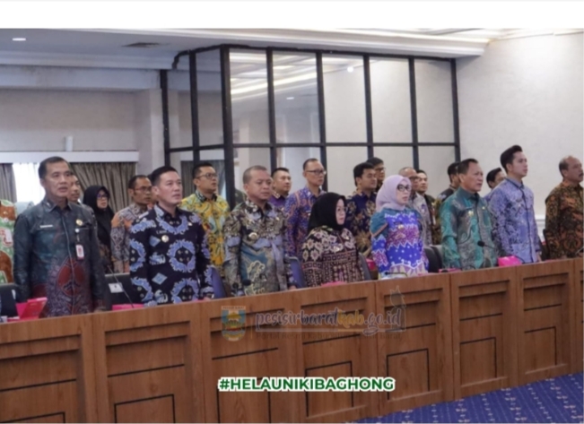 Bupati Pesisir Barat Hadiri Hadiri Rakor Kepala Daerah