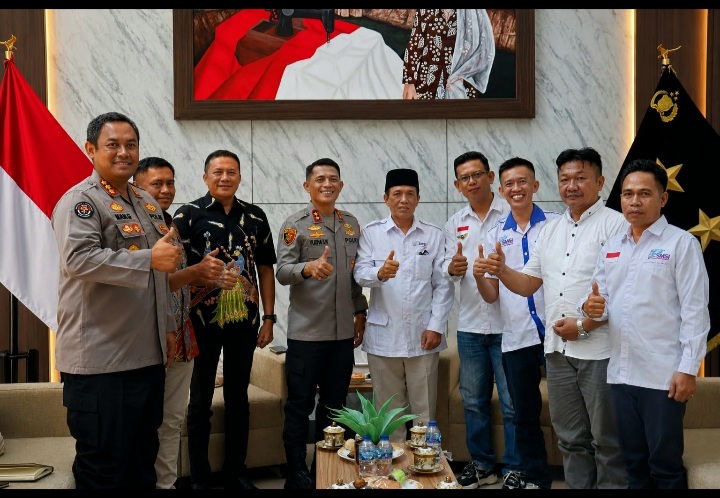 Bangun Kemitraan Strategis, SMSI Bengkulu Audiensi dengan Kapolda Bengkulu