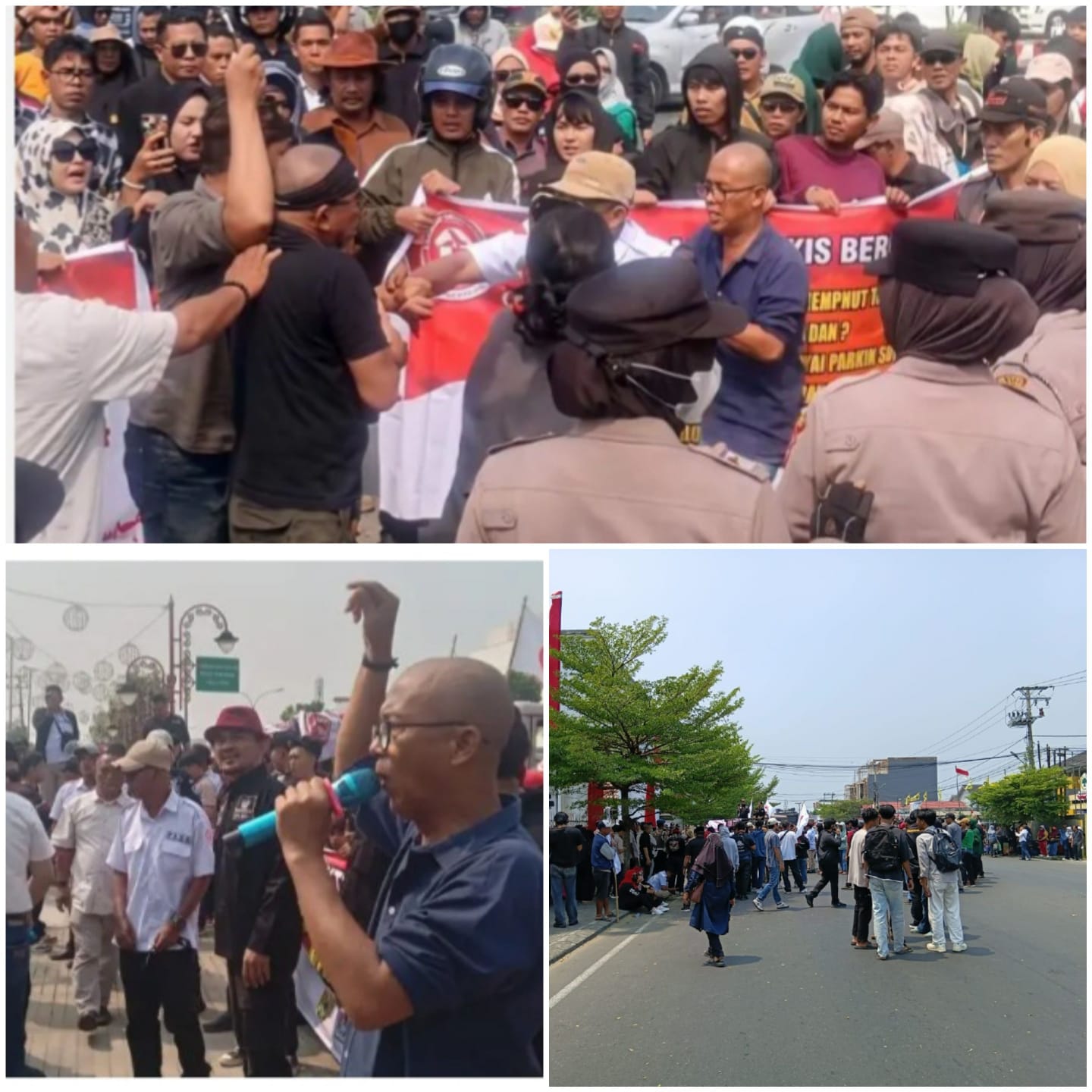 Gelar Unjuk Rasa : FABB di Kejati Bengkulu Memanas, Nyaris Bentrok Didatangi Kelompok Lain