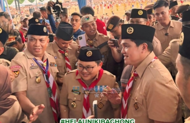 Wakil Bupati Pesisir Barat Hadiri Jamnas Gerakan Pramuka di Cibubur