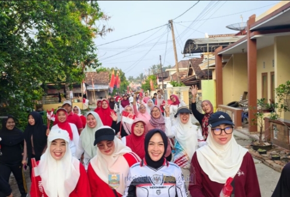 Fun Walk Ikut Memeriahkan Hari Kemerdekaan RI 