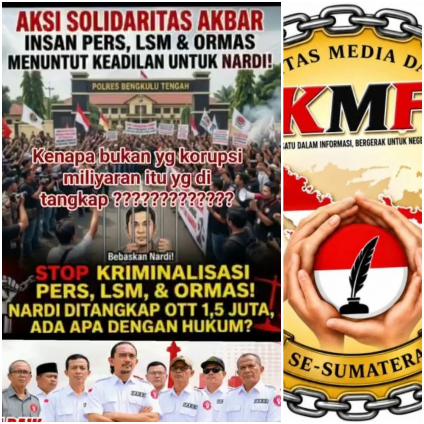 Bau Skenario di Balik Penangkapan Wartawan Benteng: Melawan Kriminalisasi Pers, Massa Bakal Guncang Polres