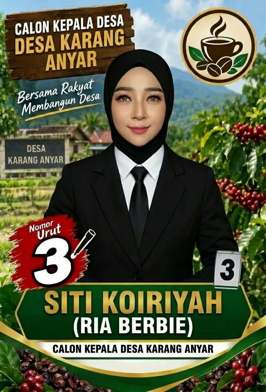 Maju Sebagai Clon Kades, Siti Koiriyah Desa Karang Anyar Bersama masyarakat Sejahtera Mandiri