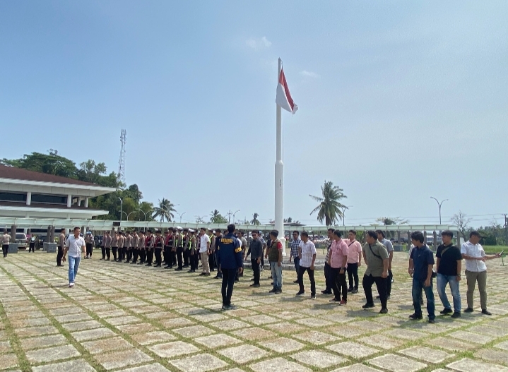 Deklarasi Damai Pilperatin Tahun 2026 Polres Pesisir Barat Gelar Pengamanan