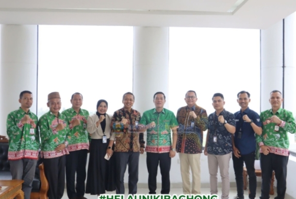Bupati Pesisir Barat Terima Audensi Pimpinan BRI Kanca Liwa