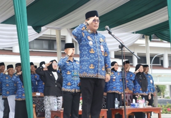 Pemkab Pesisir Barat Gelar Upacara Paripurna Bulanan Sekaligus Peringati Hari Sumpah Pemuda ke-98
