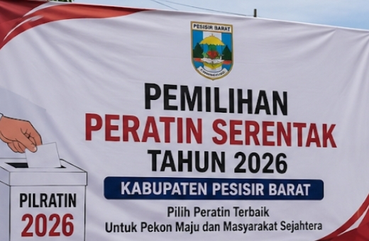 Raih 1083 Suara, Sumar Winata Pimpin Pekon Lemong